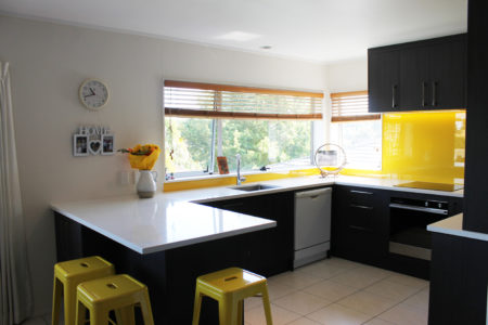 Rachael and Steve’s new un-cluttered, contemporary, clean and more practically designed kitchen. | Jag Kitchens