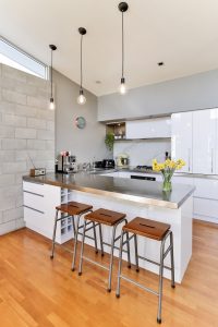 Mixing natural textures in a kitchen with Jag Kitchens