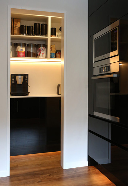 In cabinet lighting | Jag Kitchens