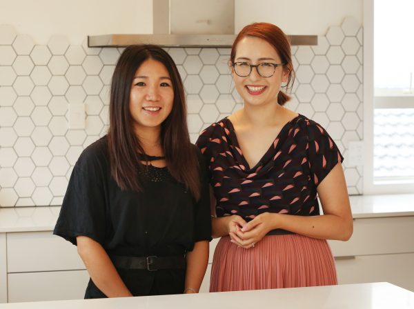 Yukie Guo and Emma Weeber from Jag Kitchens