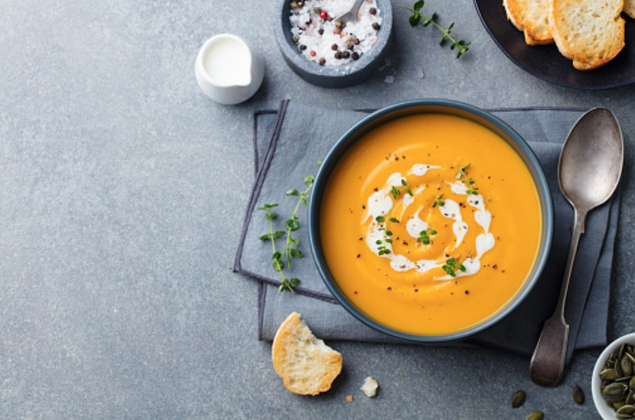 Kitchen winter warmer pumpkin soup | Jag Kitchens